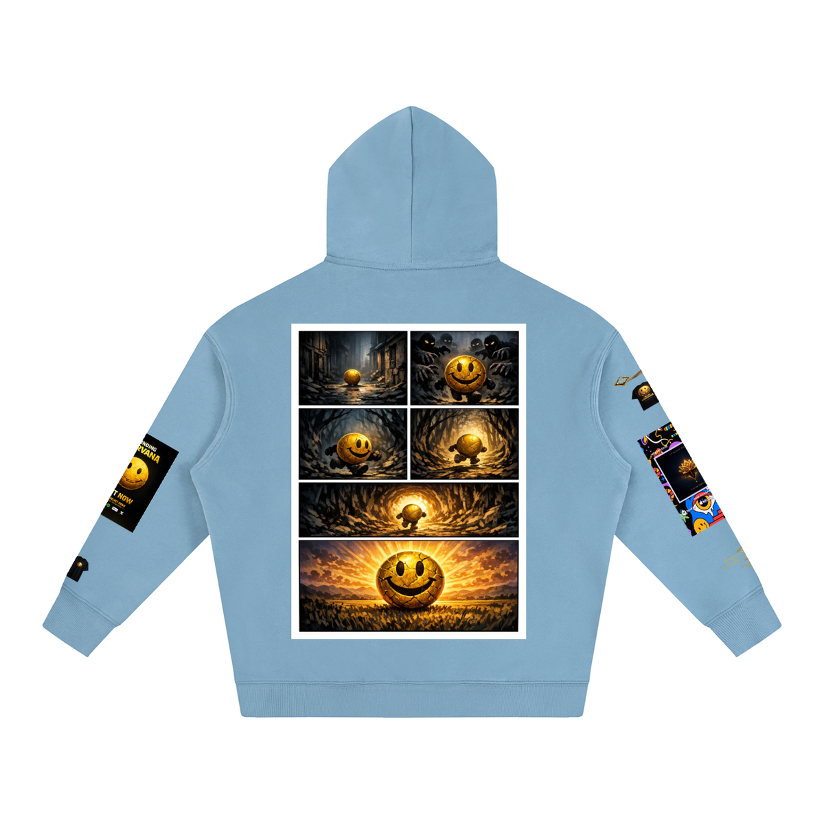 77 VV Original Vintage (Finding Nirvana) Story Board Eclipse Blue House Veyun Icons Hoodie 1