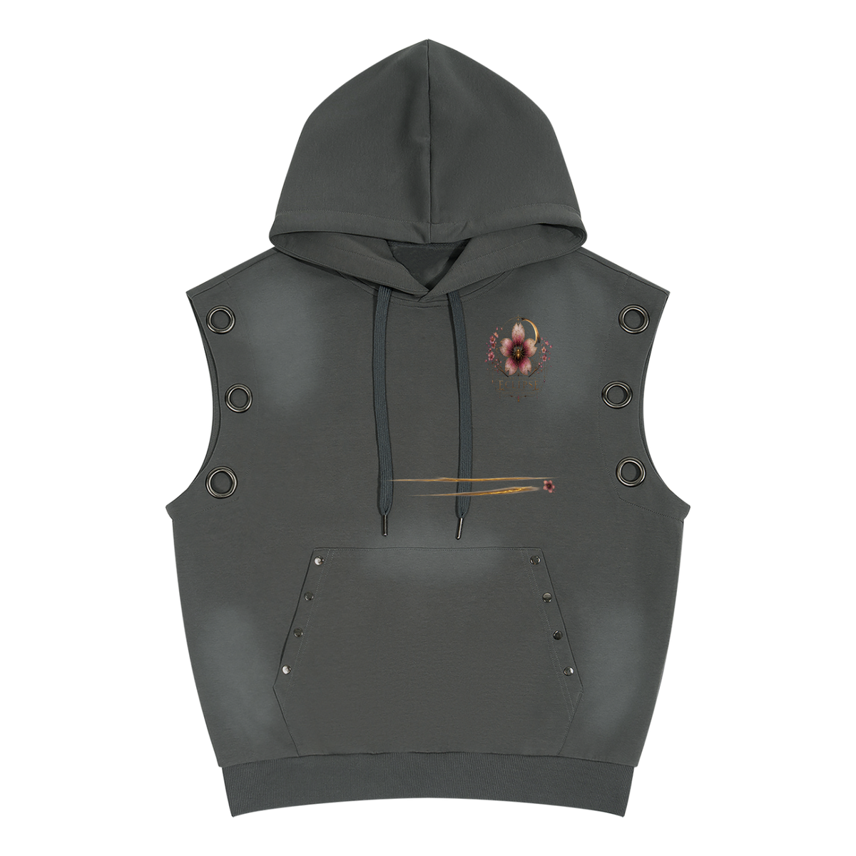 CBE|HS Mr. Pink Vintage Toy  Eclipse Fade Sleeveless Hoodie