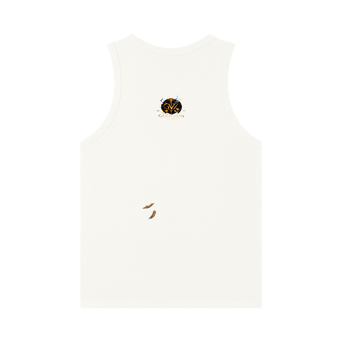 Men's Gold Vein Records Luxury Ribbed Tank Top