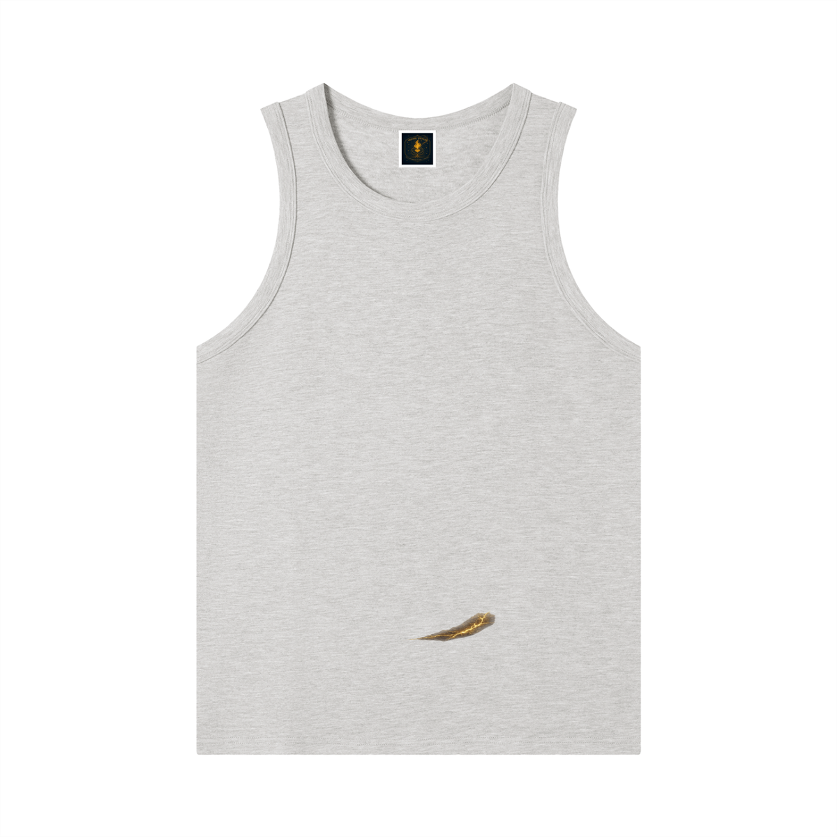 Men's Gold Vein Records Luxury Ribbed Tank Top