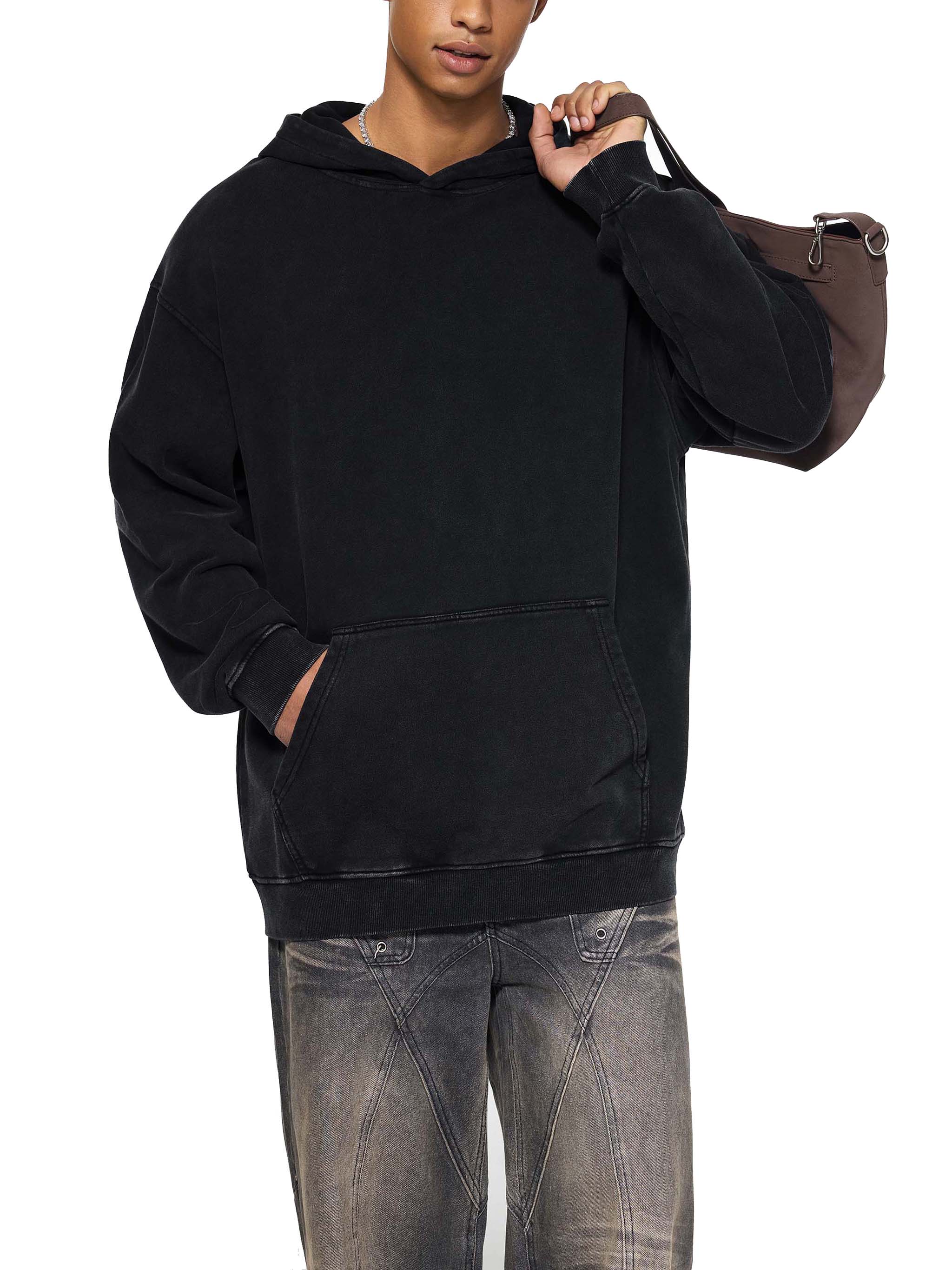 77 VV Iconic Little Worm (What are you thinking?) Garden Snow Washed Hoodie