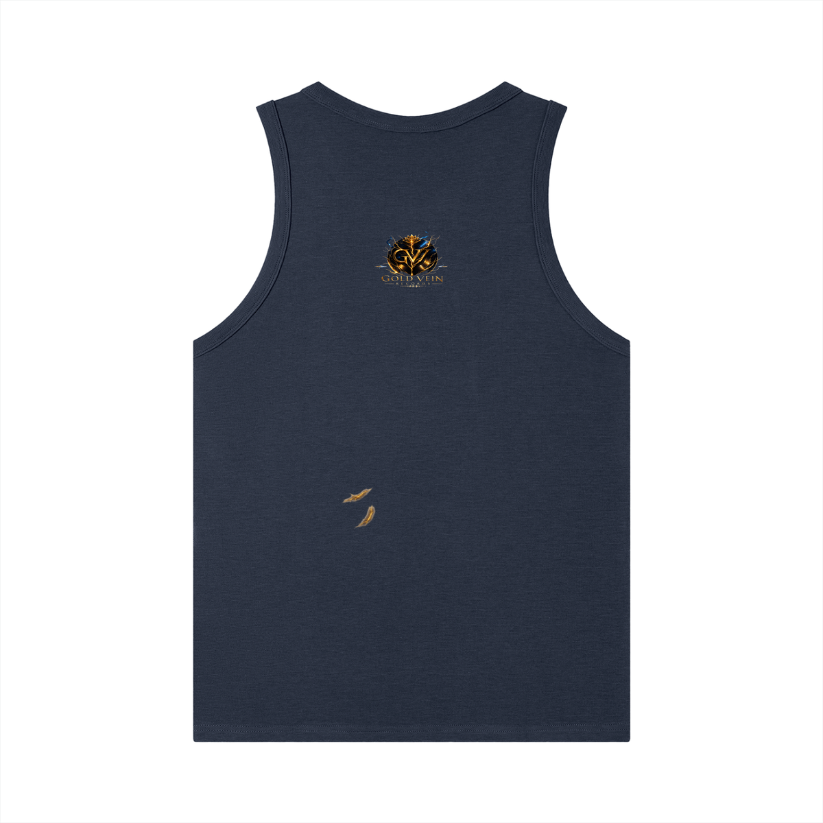 Men's Gold Vein Records Luxury Ribbed Tank Top