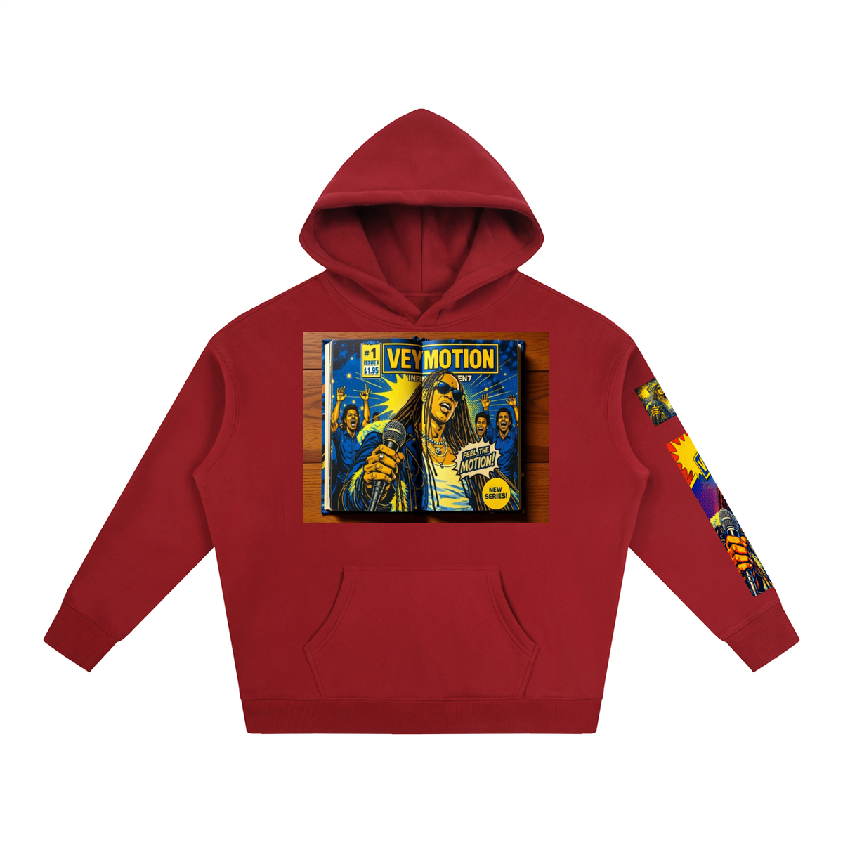 VEYMotion ( Infinite_Den7 comic version) Big Comfy Cloud  Fleeced Hoodie