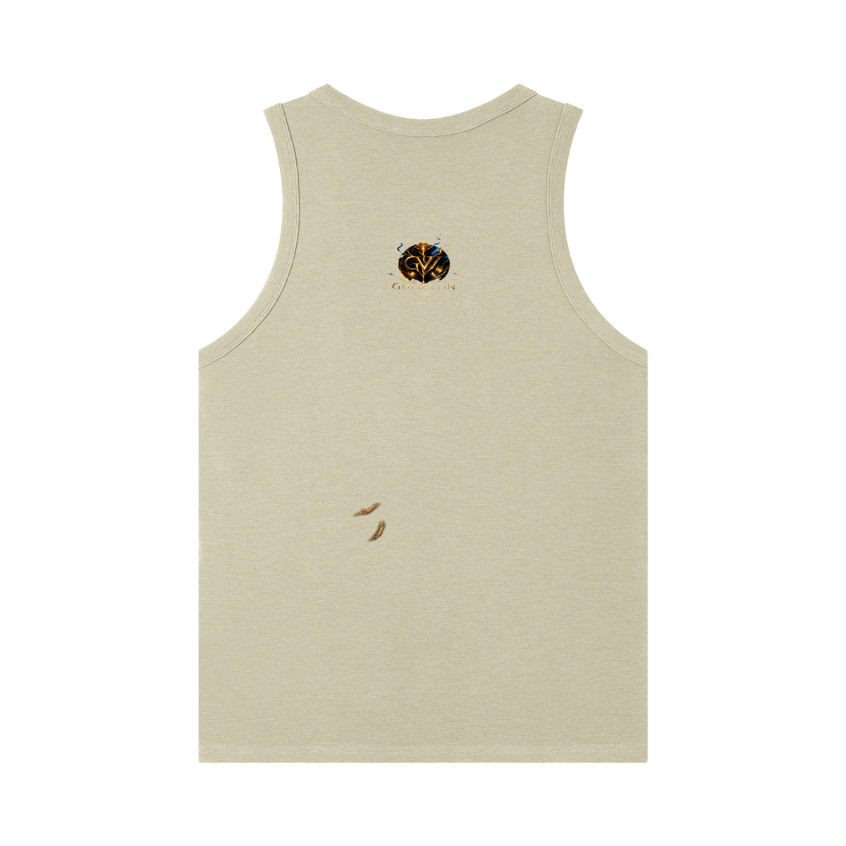 Men's Gold Vein Records Luxury Ribbed Tank Top