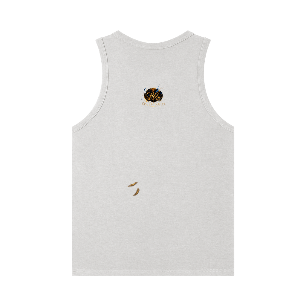 Men's Gold Vein Records Luxury Ribbed Tank Top