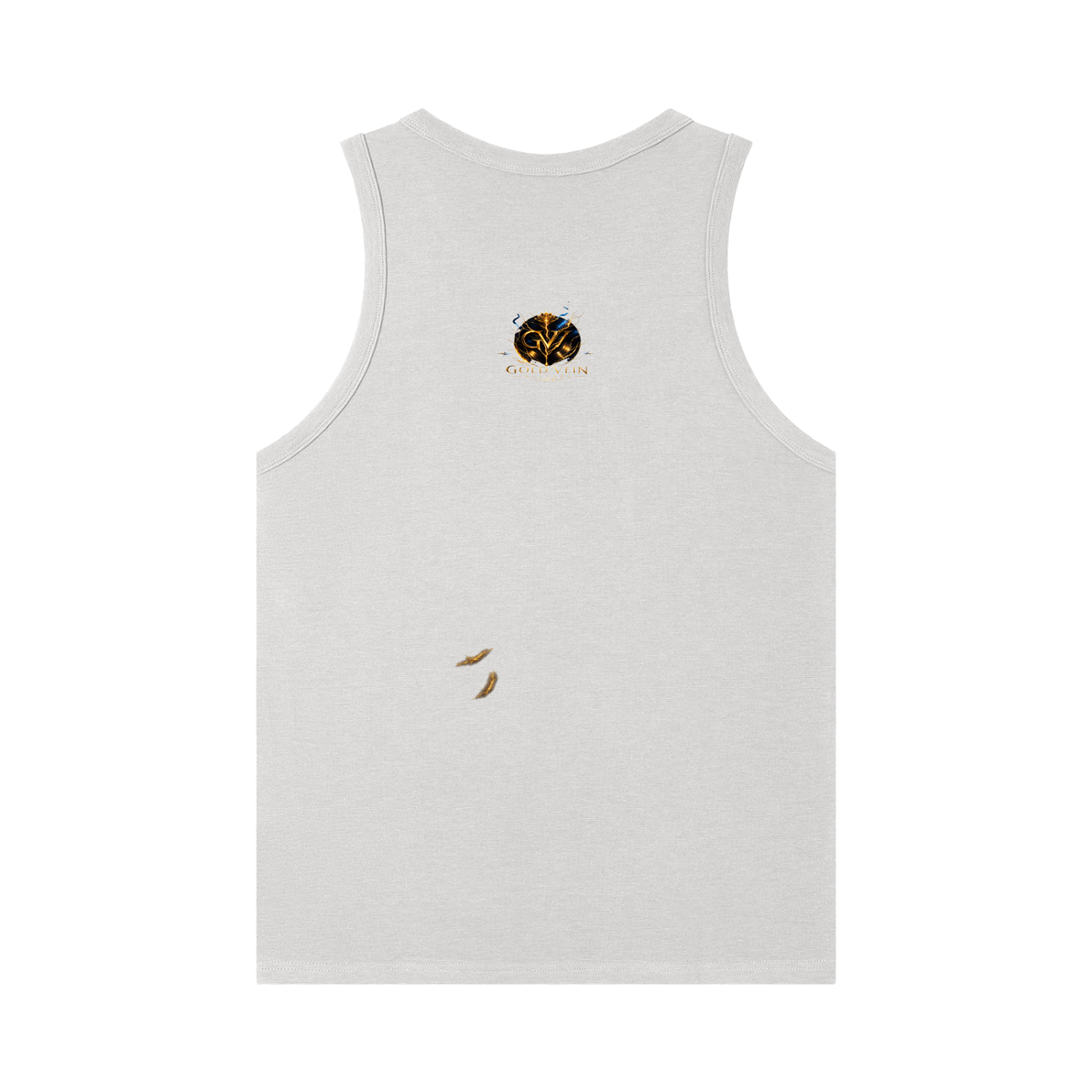 Men's Gold Vein Records Luxury Ribbed Tank Top