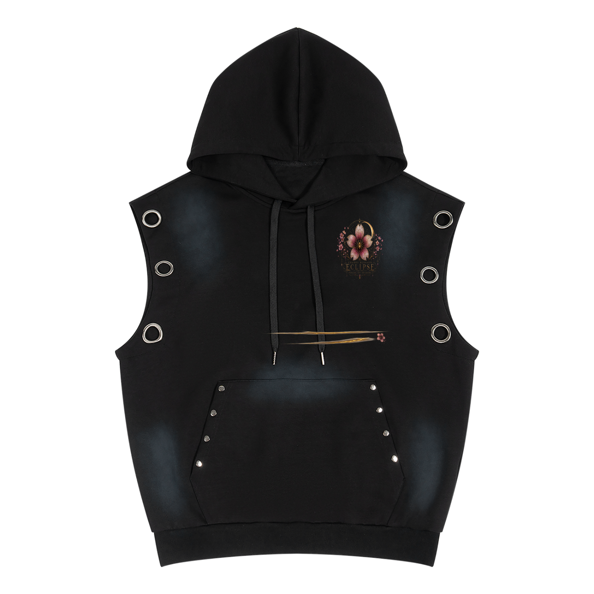 CBE|HS Mr. Pink Vintage Toy  Eclipse Fade Sleeveless Hoodie